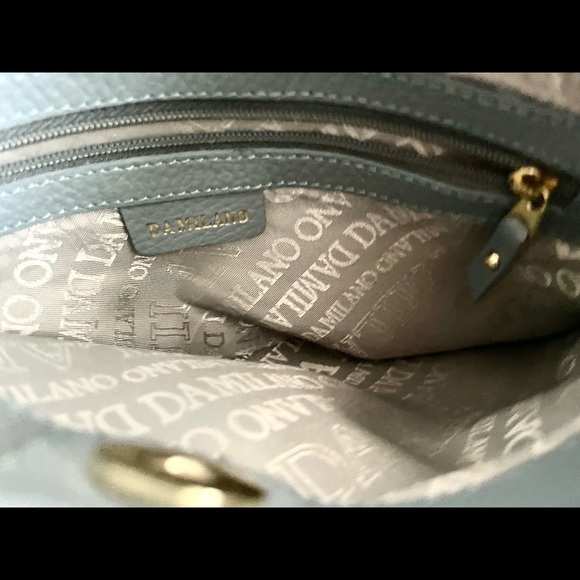 Da Milano Light Blue Purse - Picture 4 of 11